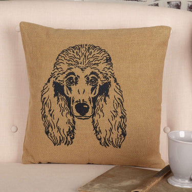 Poodle Pillow 16x16 - The Fox Decor